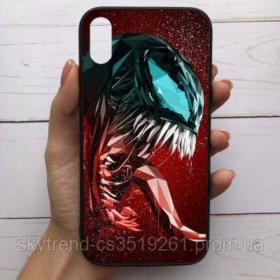 

Чехол Mood для iPhone Xr с рисунком Веном SKL68-286089, Разные цвета