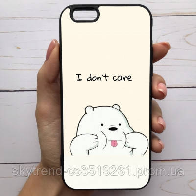 

Чехол Mood для iPhone 6/6s с рисунком I dont care SKL68-285409, Разные цвета