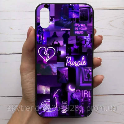 

Чехол Mood для iPhone Xs Max с рисунком Purple SKL68-286351, Разные цвета