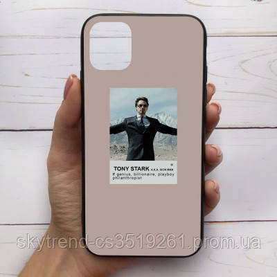 

Чехол Mood для iPhone 11 Pro с рисунком Тони Старк SKL68-286650, Разные цвета