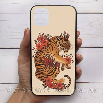 

Чехол Mood для iPhone 11 с рисунком Тигр SKL68-287638, Разные цвета