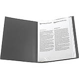 Дисплей-книга 40 файлів, сіра, фото 3