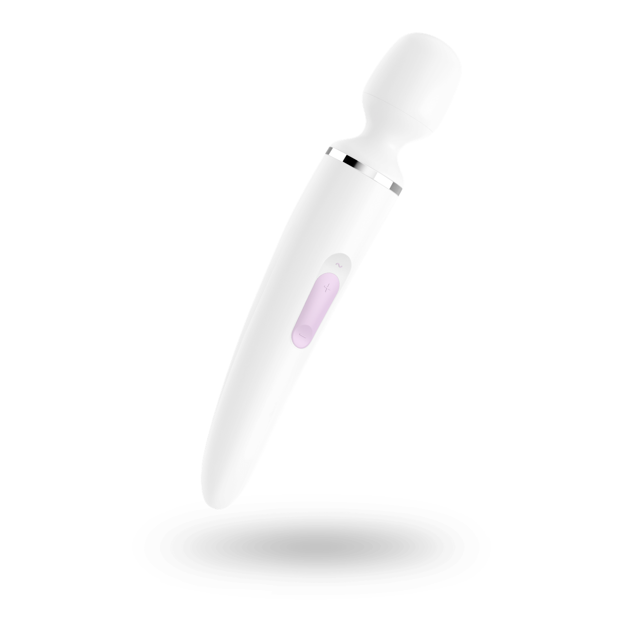 

Вибромассажер Satisfyer Wand-er Woman (White/Chrome), водонепроницаемый, мощный, размер XXL SO3458