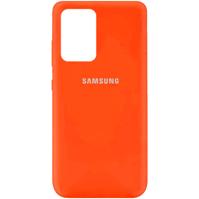 

Чехол Silicone Cover Full Protective (AA) для Samsung Galaxy A52 4G / A52 5G Оранжевый / Neon Orange