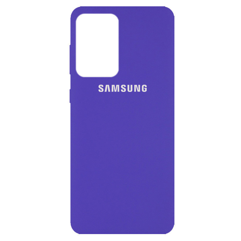 

Чехол Silicone Cover Full Protective (AA) для Samsung Galaxy A52 4G / A52 5G Фиолетовый / Purple