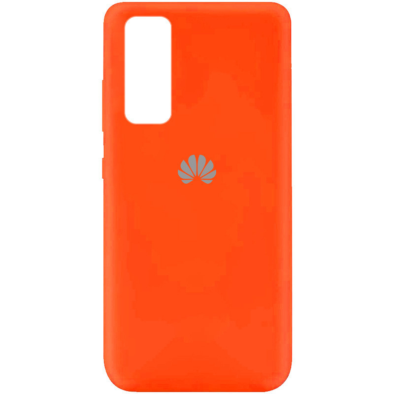 

Чехол Silicone Cover Full Protective (AA) для Huawei P Smart (2021) Оранжевый / Neon Orange