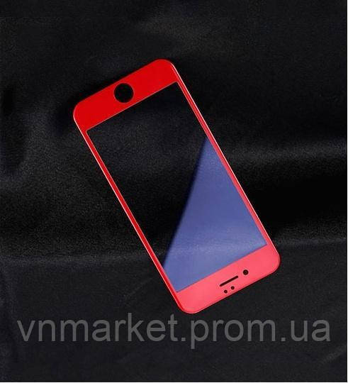 

Защитное стекло 0.26mm Gener Anti UV iPhone 7 Plus red Remax 352921