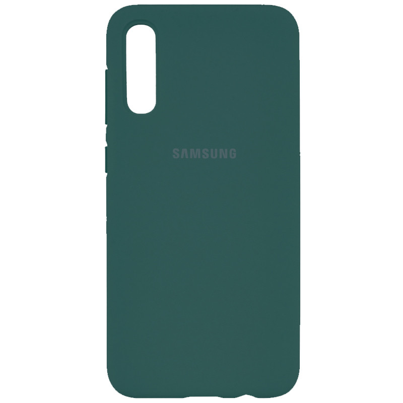 

Чехол Silicone Cover Full Protective (AA) для Samsung Galaxy A50 (A505F) / A50s / A30s Зеленый / Pine green