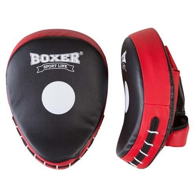 

Лапа кобра Boxer из кожвинила красно-черная SKL11-282221