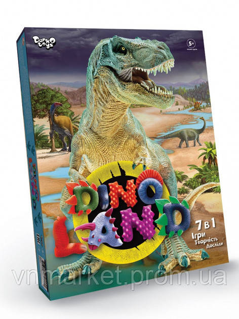 

Набор для творчества Danko toys Dino Land 09302