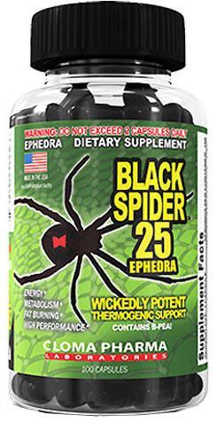 

Black spider 25 Cloma Pharma (100 капс.)