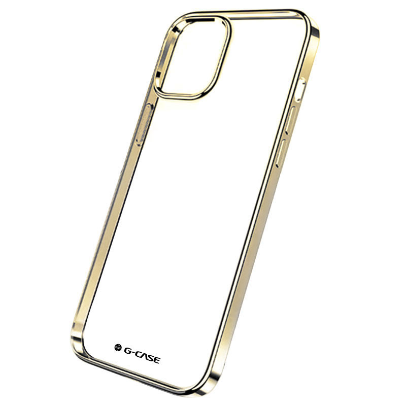 

TPU чехол G-Case Shiny Series для Apple iPhone 12 Pro / 12 (6.1"), Золотой