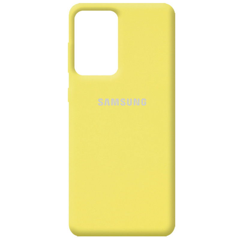 

Чехол Silicone Cover Full Protective (AA) для Samsung Galaxy A52 4G / A52 5G Желтый / Yellow