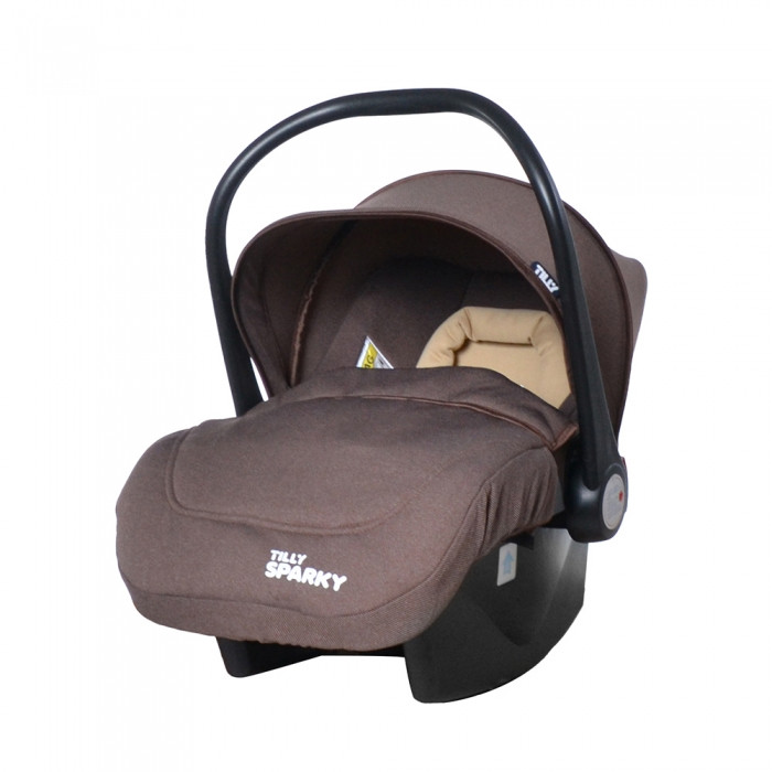 

Автомобильное кресло для ребенка TILLY Sparky T-511/2 Brown, группа 0+, 0-13 кг, Коричневый