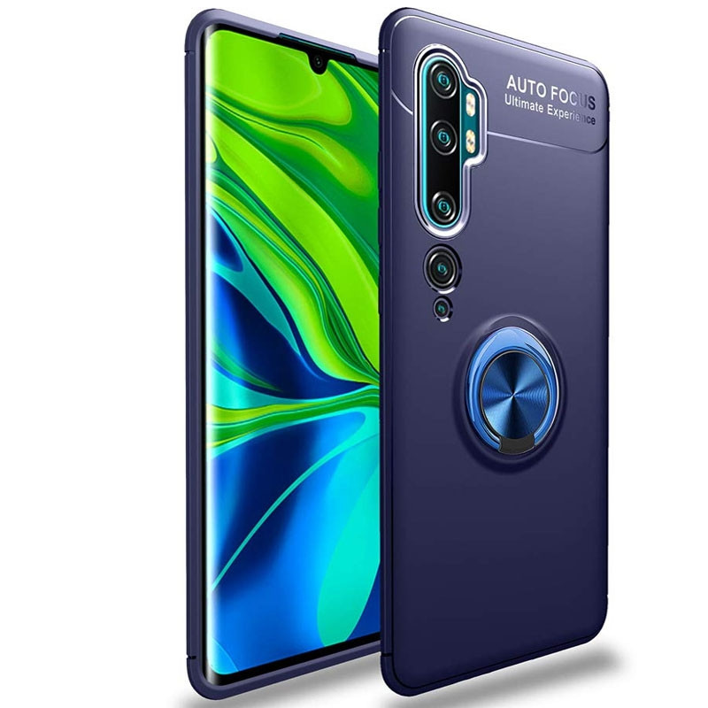 

TPU чехол Deen ColorRing под магнитный держатель для Xiaomi Mi Note 10 / Note 10 Pro / Mi CC9 Pro