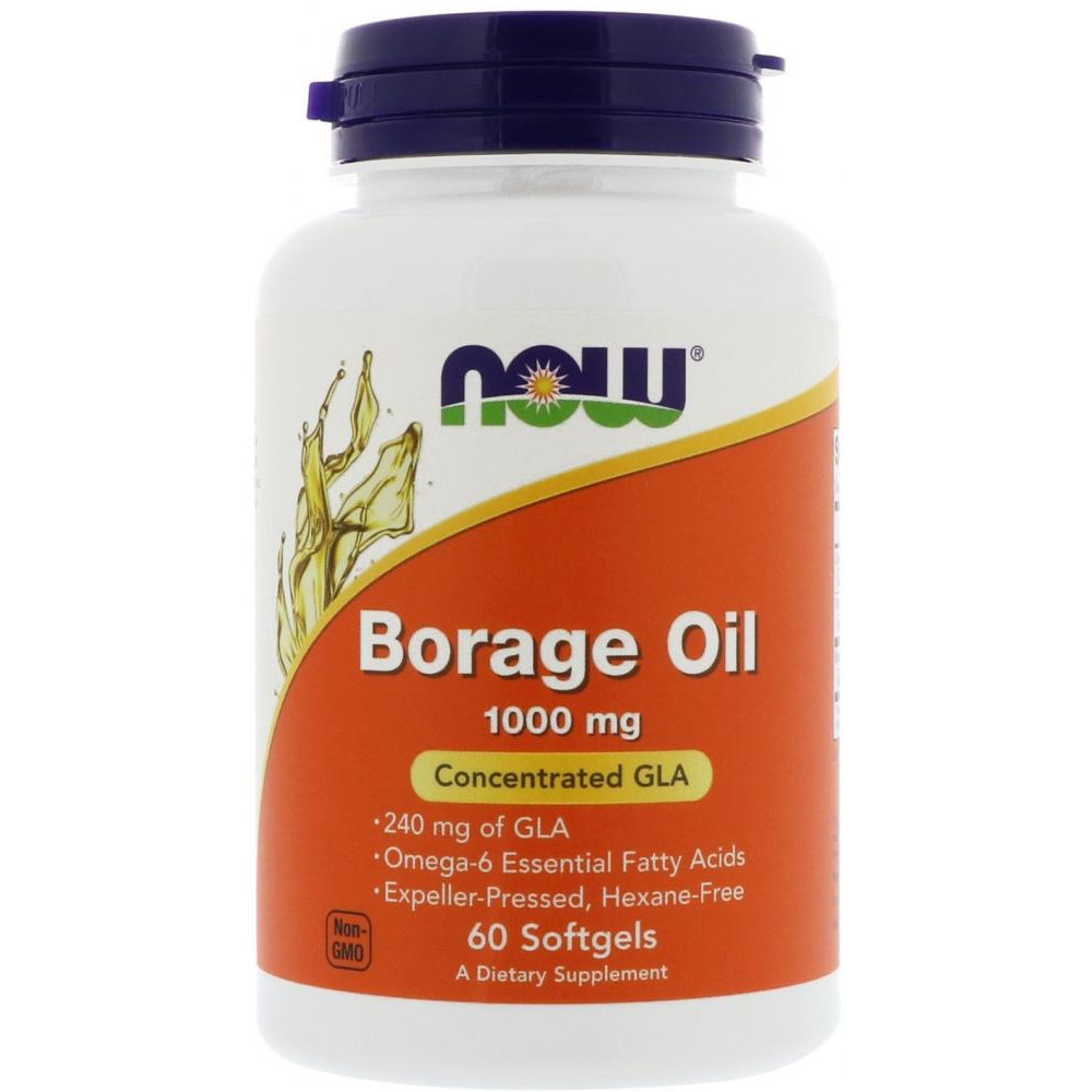 

Borage Oil 1000mg 60 sgels