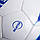 М'яч футбольний №5 PU SHINY CORE FIGHTER CR-026 (№5, 4 сл., Зшитий вручну, білий-синій-блакитний), фото 3