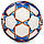 Мяч футбольный №5 SELECT DIAMOND IMS NEW (FFPUS 1200, белый-синий-оранжевый), фото 2