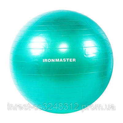 

Мяч для фитнеса Iron Master 65см салатовый SKL11-282578