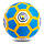Мяч футбольный №5 Гриппи 5сл. MANCHESTER CITY FB-2186 (№5, 5 сл., сшит вручную, синий-желтый), фото 2