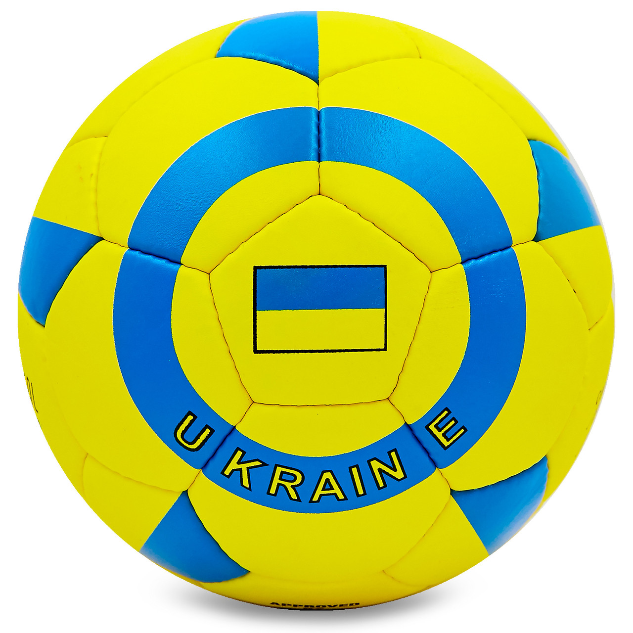Мяч футбольный №5 Гриппи 5сл. UKRAINE FB-0047-767 (№5, 5 сл., сшит вручную)