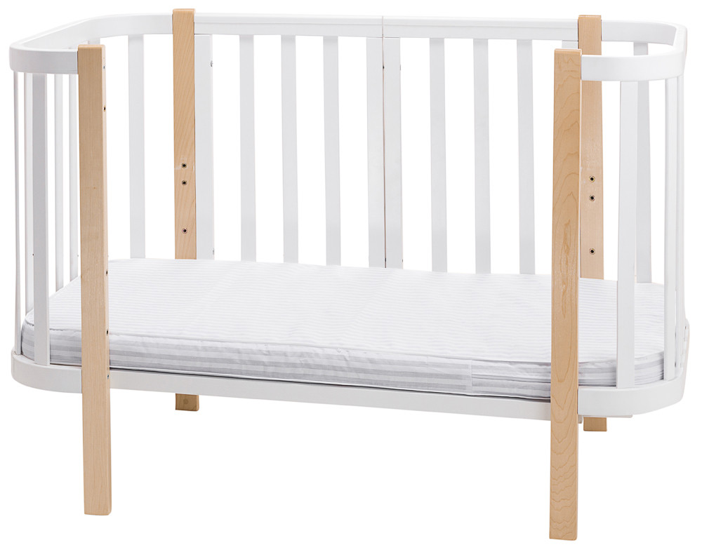 

Матрас Babyroom Oval-120 OK-5 кокос 5 слоев белый