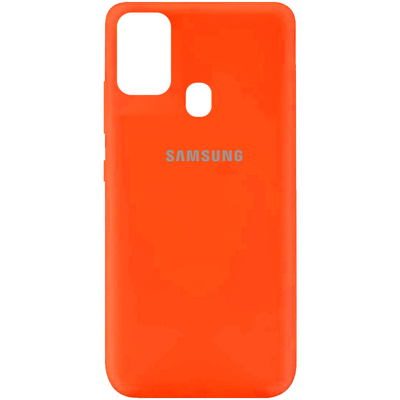 

Чехол Silicone Cover My Color Full Protective (A) для Samsung Galaxy A21s, Оранжевый / neon orange