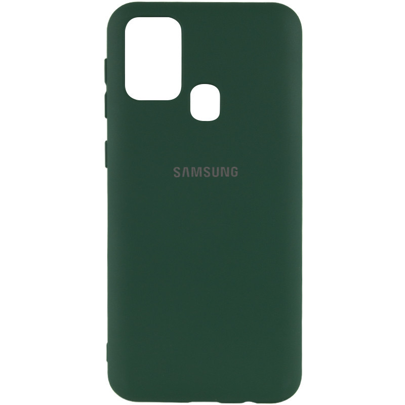 

Чехол Silicone Cover My Color Full Protective (A) для Samsung Galaxy M31, Зеленый / dark green