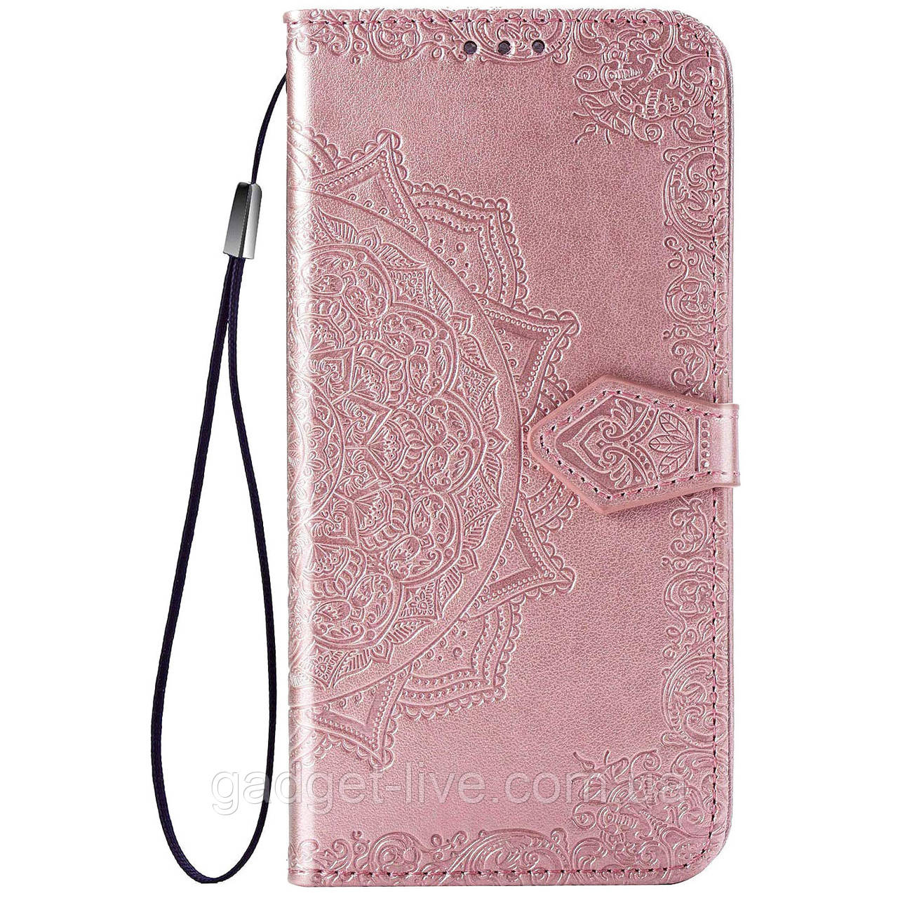 

Кожаный чехол (книжка) Art Case с визитницей для Oppo A15 / A15s, Розовый