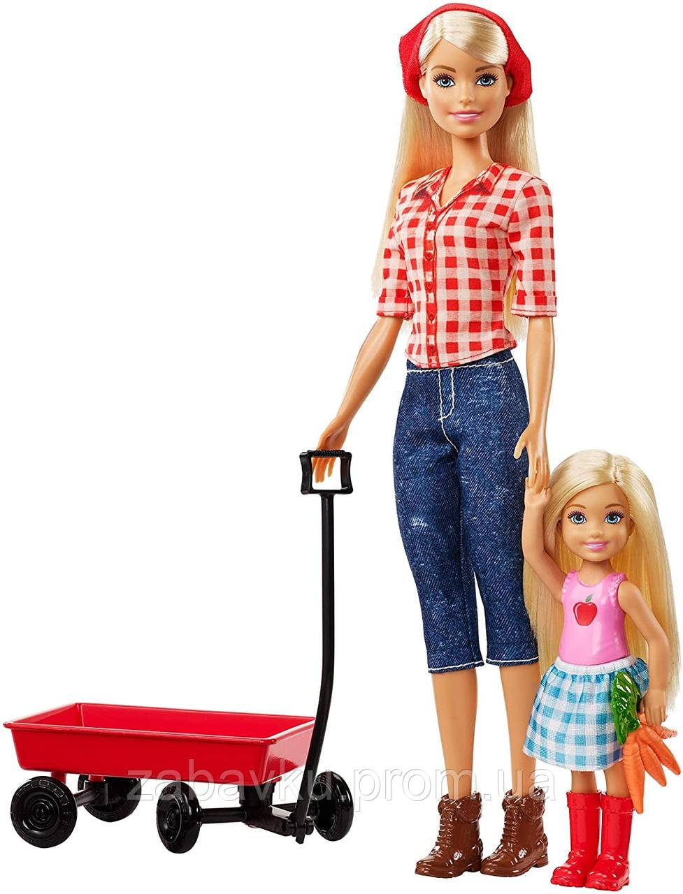 

Barbie Sweet Orchard Farm Barbie & Chelsea Набор кукла Барби и Челси ферма Лялька Барбі Челсі