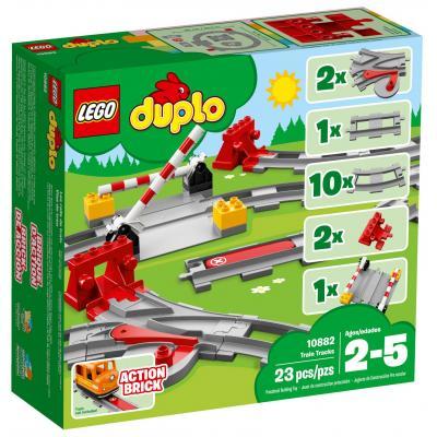 

Конструктор LEGO DUPLO Town Рельсы 23 деталей (10882)