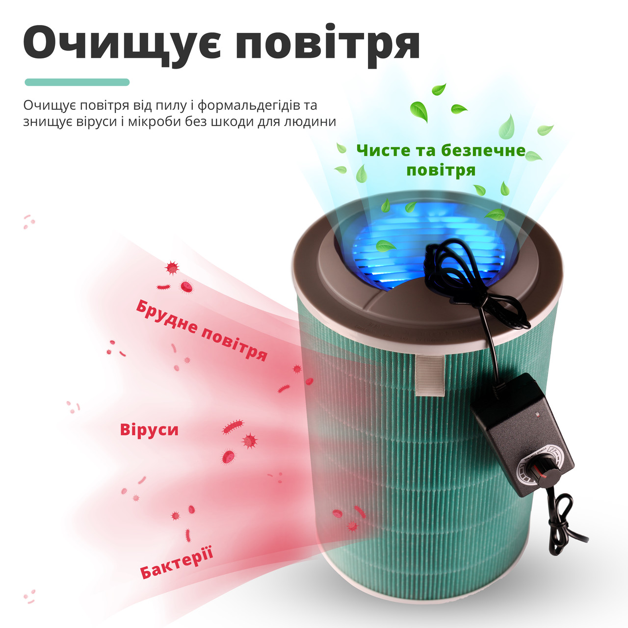 

Очиститель воздуха SBTR Air Purifier 2C с функцией кварцевания (AP2C-UV)