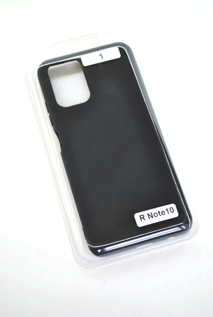 

Чехол Xiaomi Redmi Note 10/10s Silicon Original FULL №1 Black (4you)