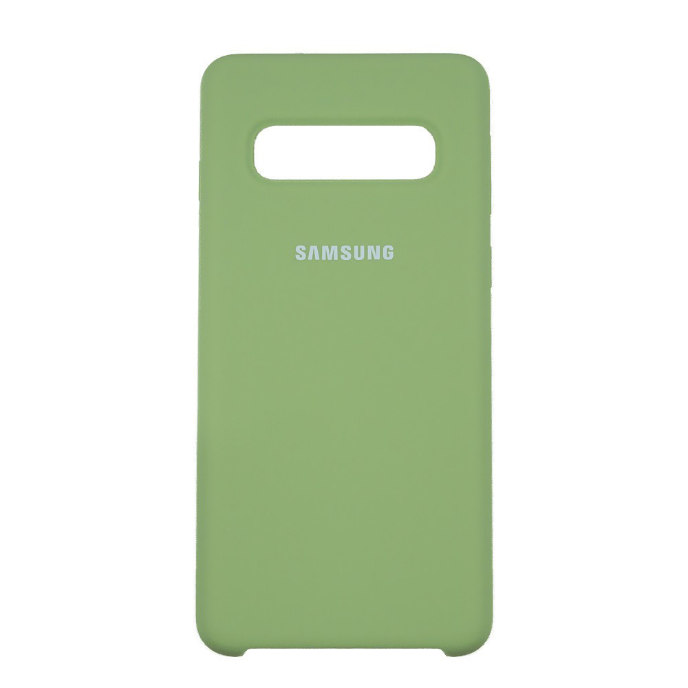 

Чехол Silicone Case High Copy Samsung S10 Зеленый чай