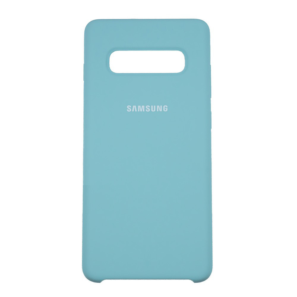 

Чехол Silicone Case High Copy Samsung S10 Plus Мятный