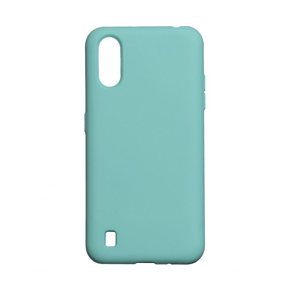 

Чехол Totu Full Case HQ для Samsung A01 SM-A015 Цвет 21.Sea Blue, Синий: sea blue