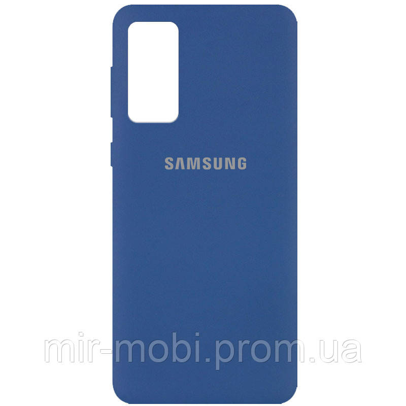 

Чехол Silicone Cover Full Protective (AA) для Samsung Galaxy S20 FE, Синий / navy blue