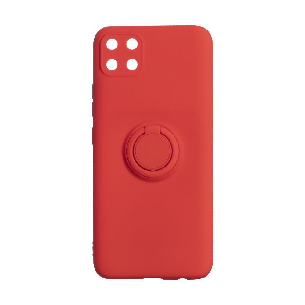 

Чехол Totu Ring Color для Realme C11 Красный, Красный: red