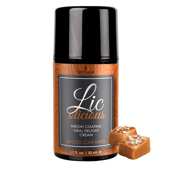 

Гель для минета со вкусом соленой карамели Sensuva - Lic-o-licious Salted Caramel 50 мл (SO3201)