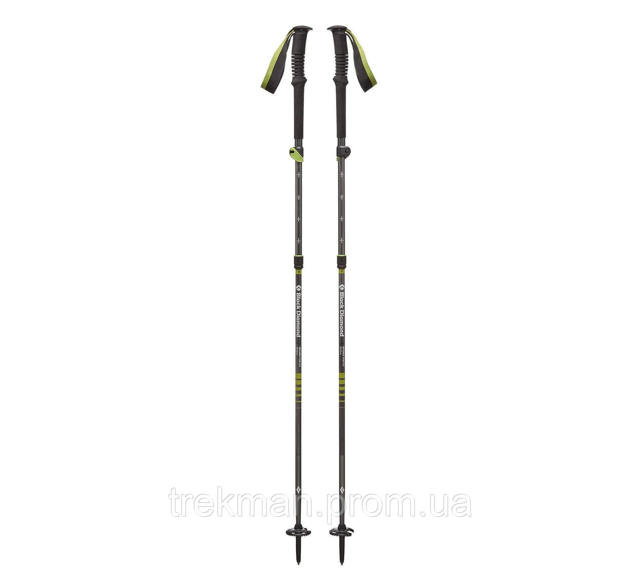 

Палки треккинговые Black Diamond Distance Plus FLZ, 120-140 см (BD 112211-140)