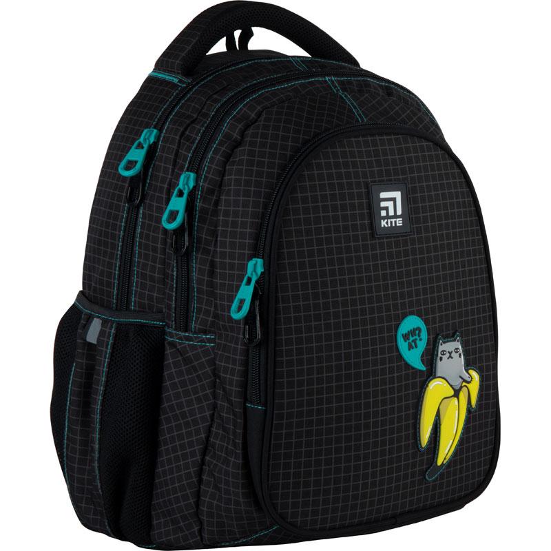 

Рюкзак Kite Education teens K21-8001M-7 + бафф, Черный