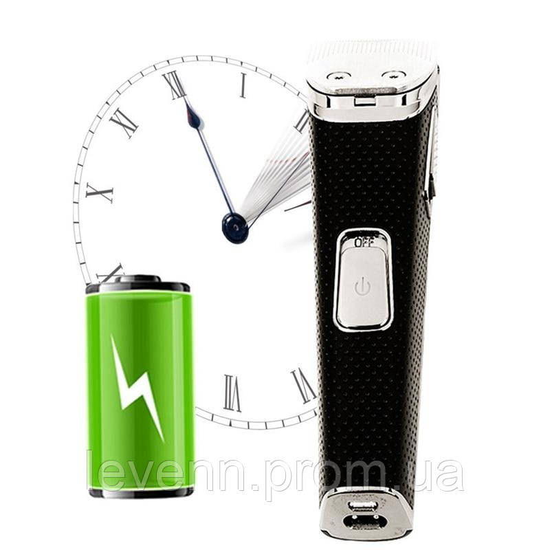 

Аккумуляторная машинка для стрижки VGR V-022 USB зарядка, 1000mAh, набор насадок, машинка для стрижки, машинка