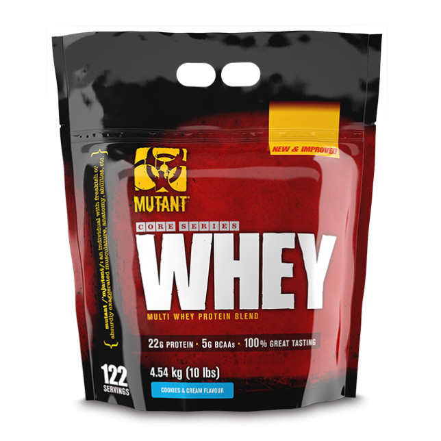 

Сывороточный протеин Mutant Mutant Whey (4,5 kg) Экстрим Клубничный Крем