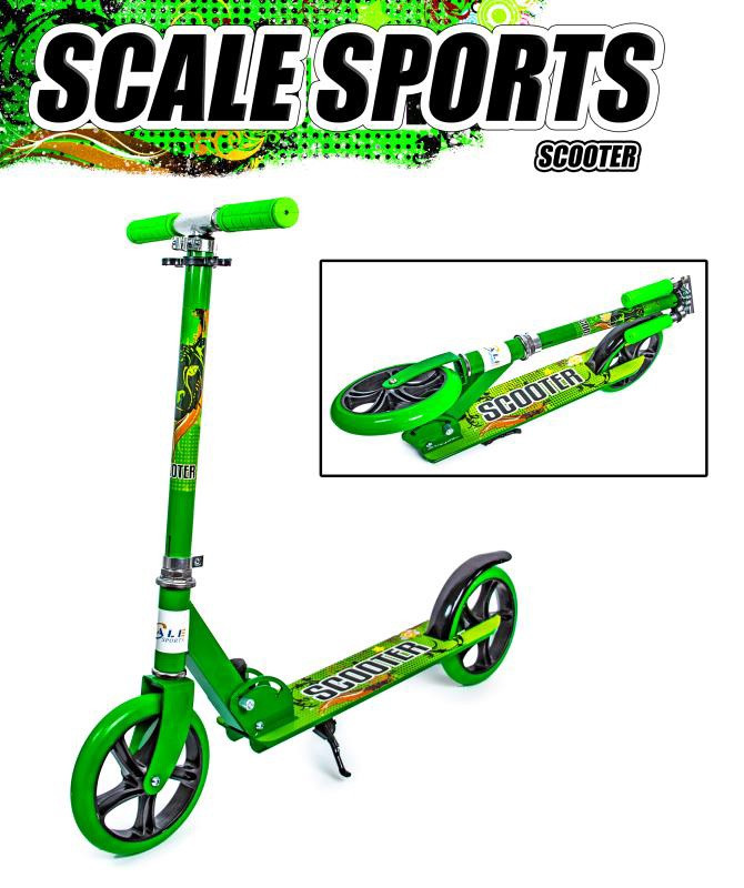 

Двухколесный самокат Складной Scooter 460 Green