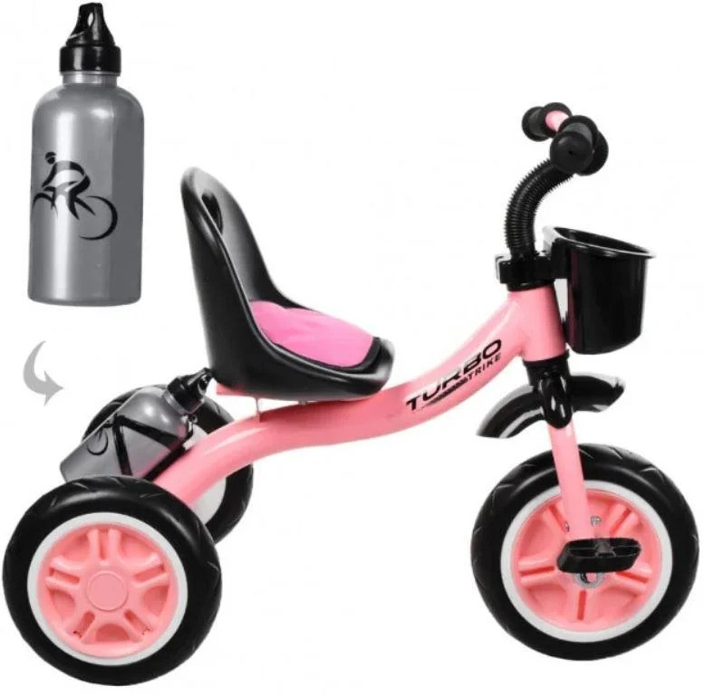 

Велосипед детский трехколесный Turbo Trike M 3197-M-1 Розовый