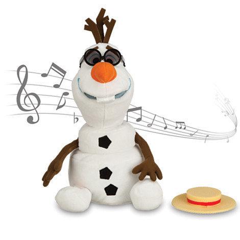 

Disney Frozen Холодное сердце интерактивный мягкий снеговик Олаф 27 см Olaf Plush Medium 10.5" 11715