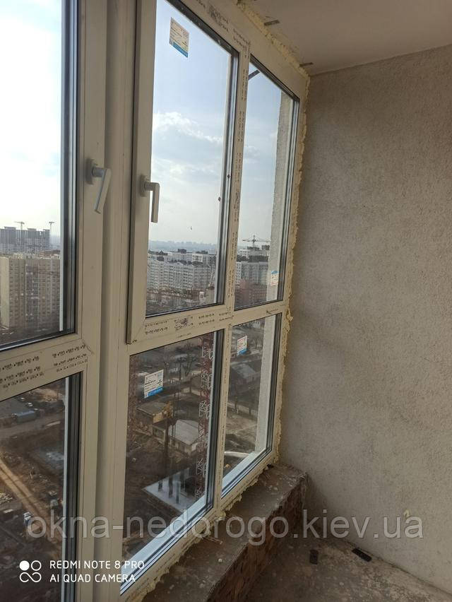 Засклення балконів фото ВІКНА НЕДОРОГО