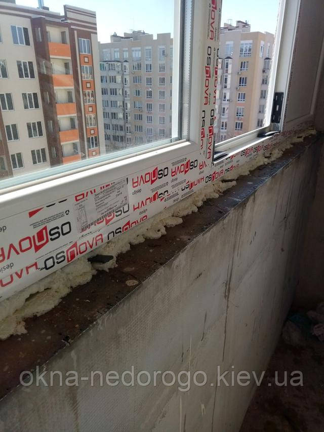 Засклення балконів вікнами Osnova Design