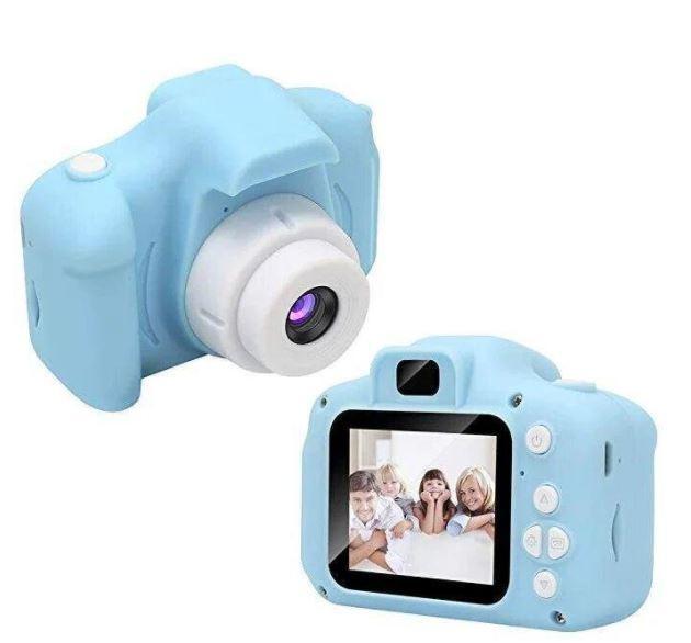 

Детская фотокамера с функцией видео UrbanKids розовая и синяя синий