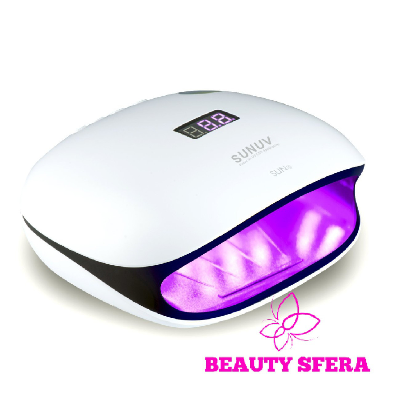 

Светодиодная лампа для сушки гель-лака SUN 4 LED Nail Lamp, 48 Вт, Белый